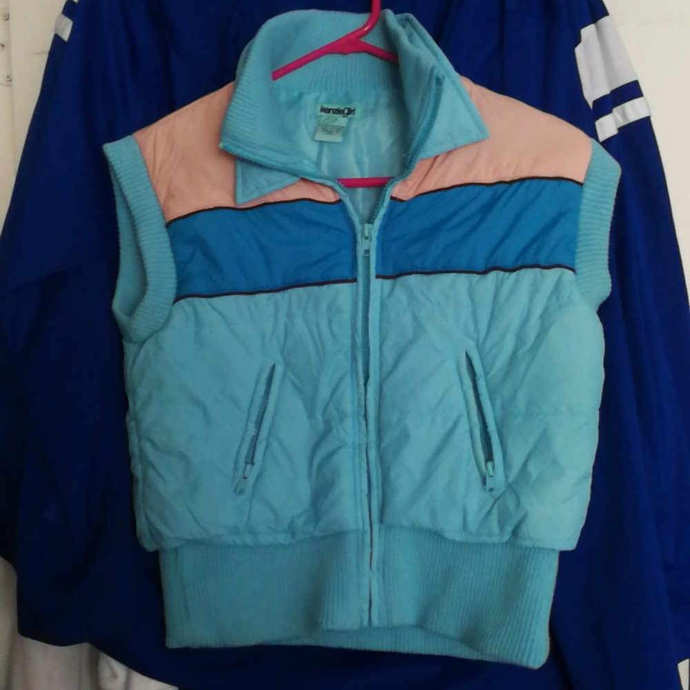Kenziegirl outerwear zipped up vest  with pockets